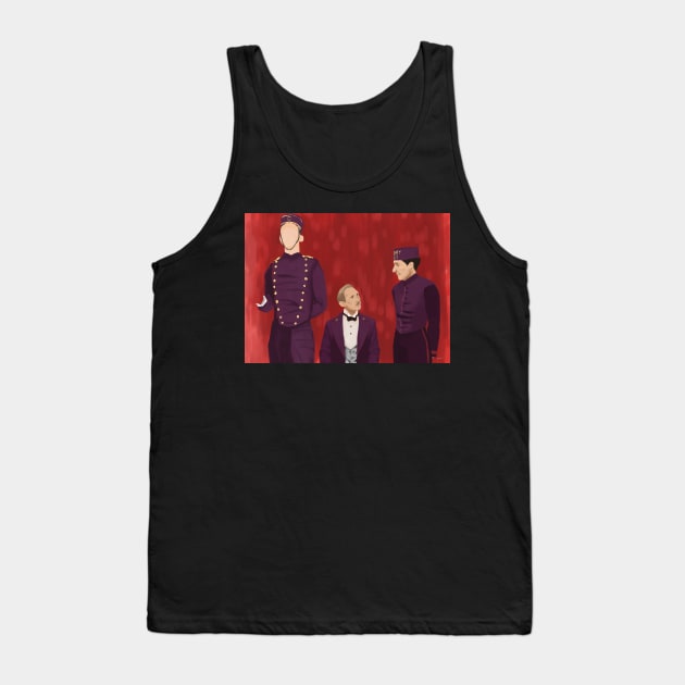 Grand Budapest Hotel Tank Top by jennaemcc